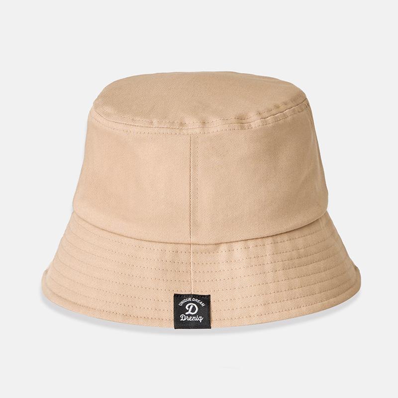 Deulinikkeu Label Bucket Hat - Beige