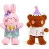 Teddy Cute Bear Rabbit Animal Plush Toy Stuffed Doll For Kids Gift Birthday