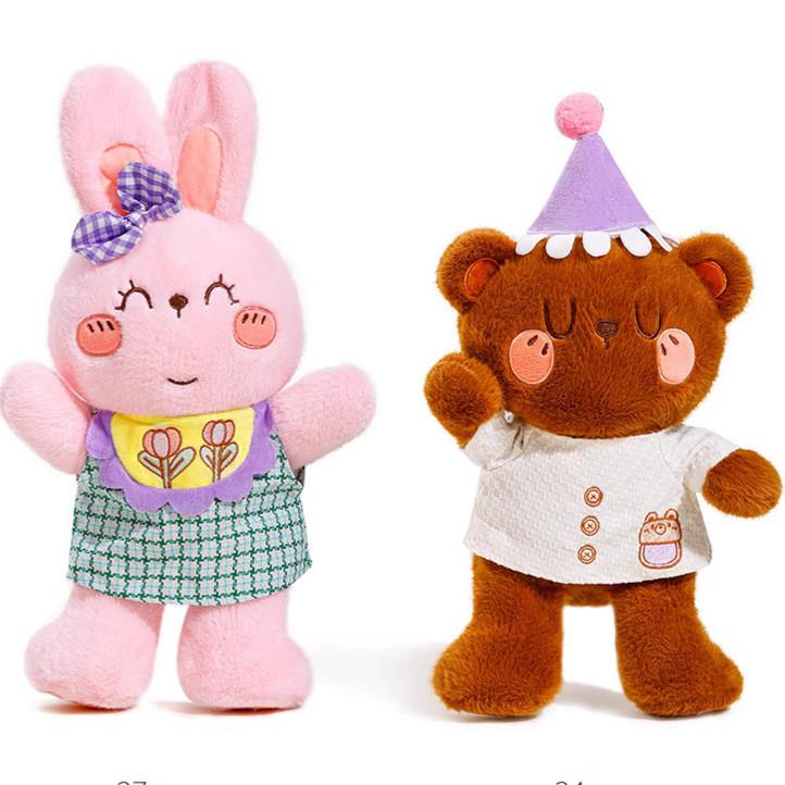 Teddy Cute Bear Rabbit Animal Plush Toy Stuffed Doll For Kids Gift Birthday
