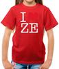Ich liebe ZE - Kinder T-Shirt - Zac Efron - Schauspieler - Liebe - Fan - Merchandise - Filme - Geschenk