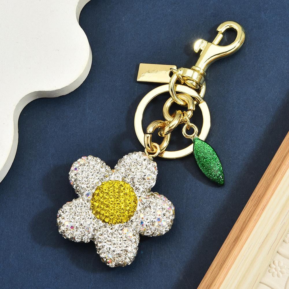 Girl's Heart Niche Flower Keychain