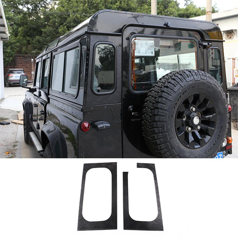For Land Rover Defender 90 110 130 2004-18 Alloy Car Front Bumper Tailgate Roof Window Inner Door Fuel Tank Cap Hood Accessories