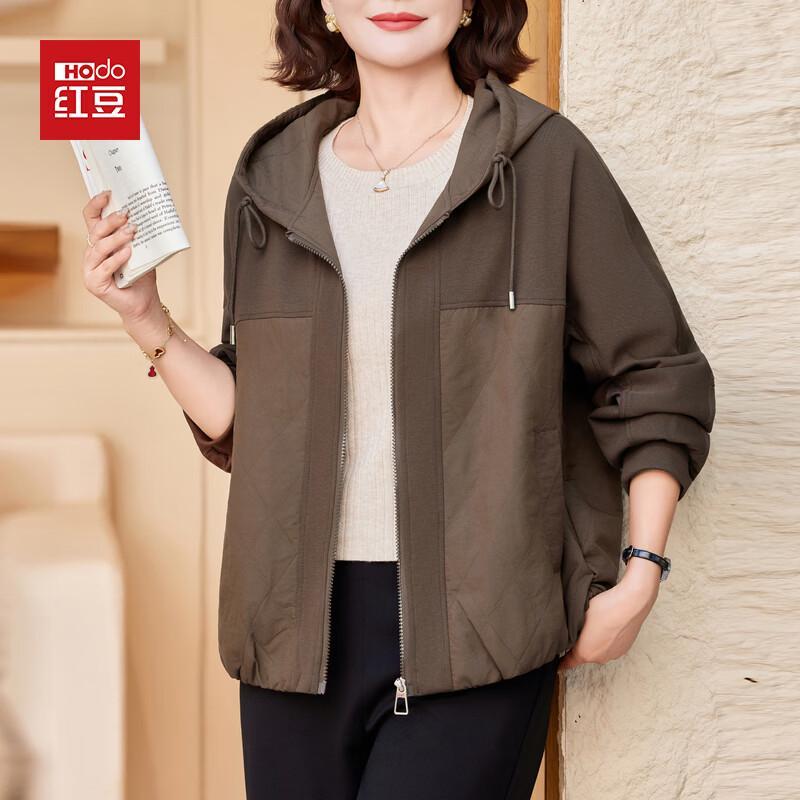 Женская весенняя куртка с капюшоном Hodo XL