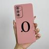 For Samsung Galaxy M34 5G Case SM-M346B Love Heart Letters Back Cover Liquid Silicone Phone Case For SamsungM34 M 34 5G Shell