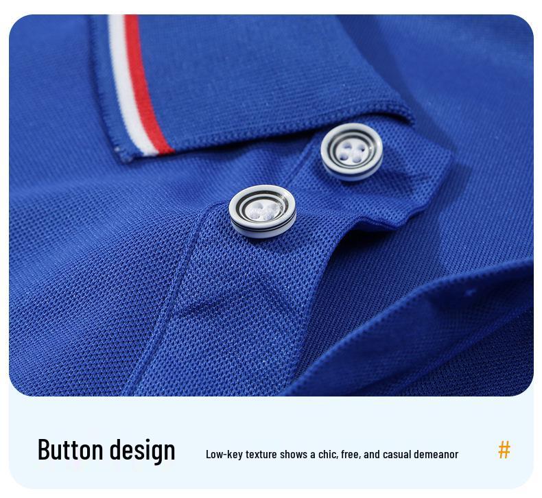 Ice-cool Polo Shirt with Custom Logo – Short Sleeve Workwear for Summer