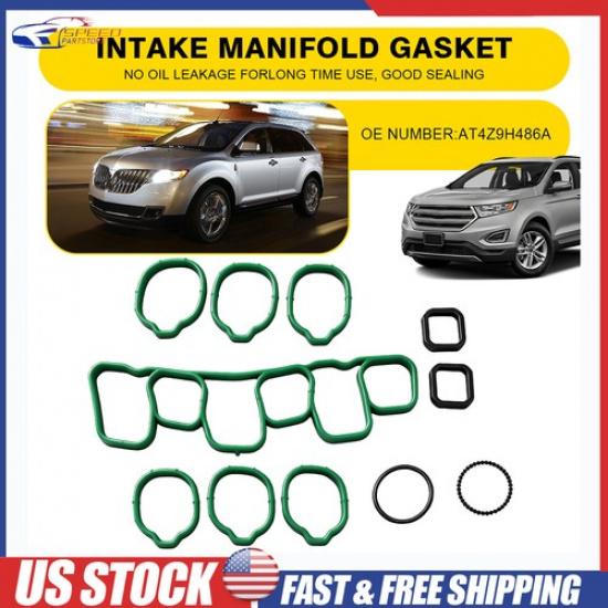 

Engine Intake Manifold Gasket For 2011-2015 Ford Lincoln 3.5L-3.7L V6 AT4Z9H486A