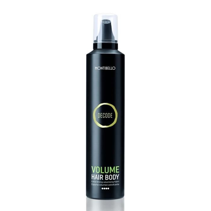 Mousse volumatrice extra forte Montibello Decode Volume Cheveux Corps 300ml - Montibello - Mixte