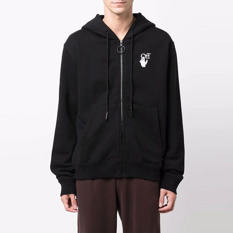 OFF WHITE Gradient Arrows Hoodie OMBE001F21FLE0041084