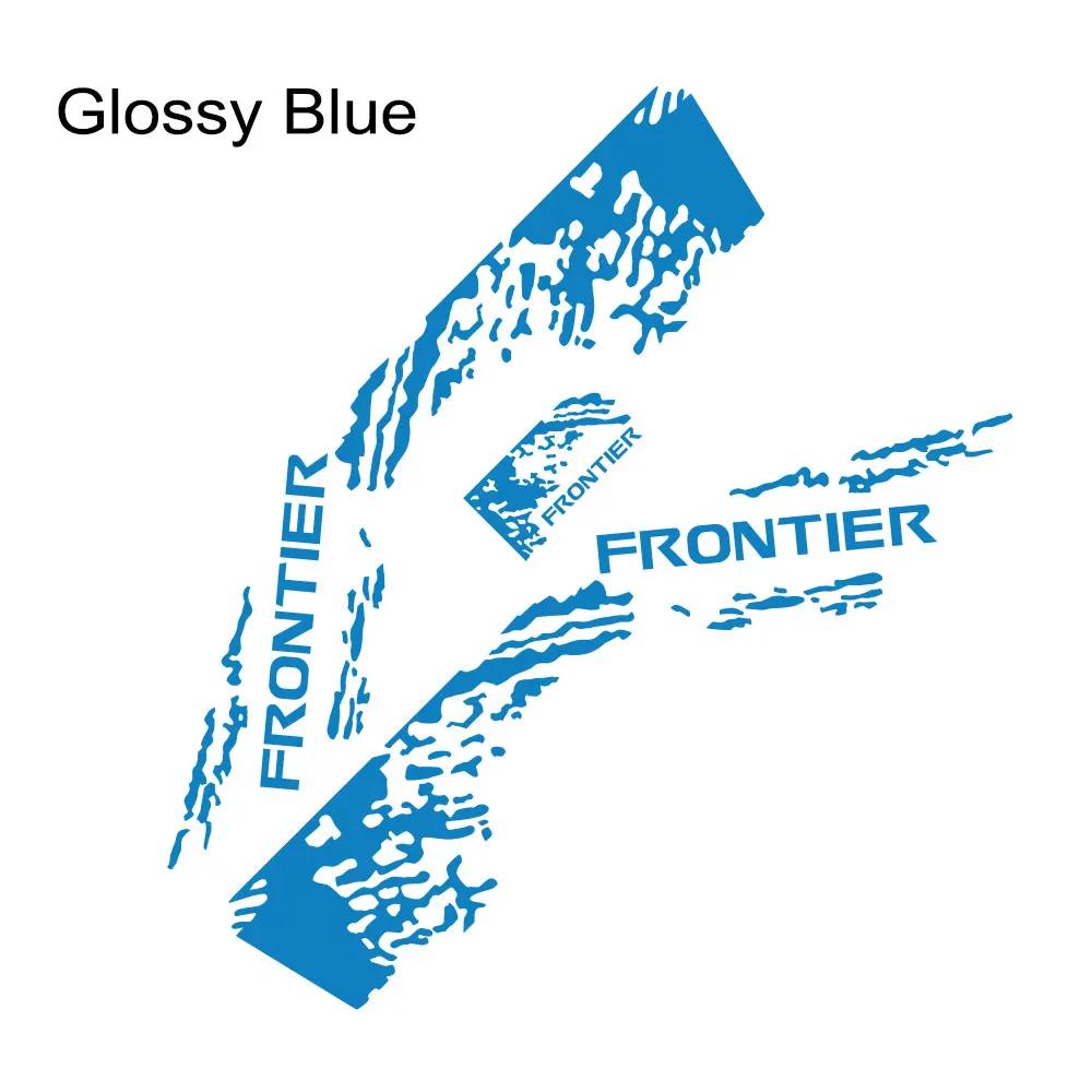 For Nissan Frontier Pro 4X NP300 Pickup Body Side Stickers Truck Splash Grunge Decor Decal Trunk Vinyl Covers Auto Accessories