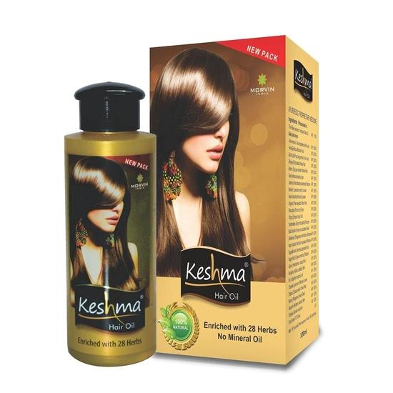 Morvin India Keshma Ayurvedisches Haaröl (100ml) - 2er-Pack