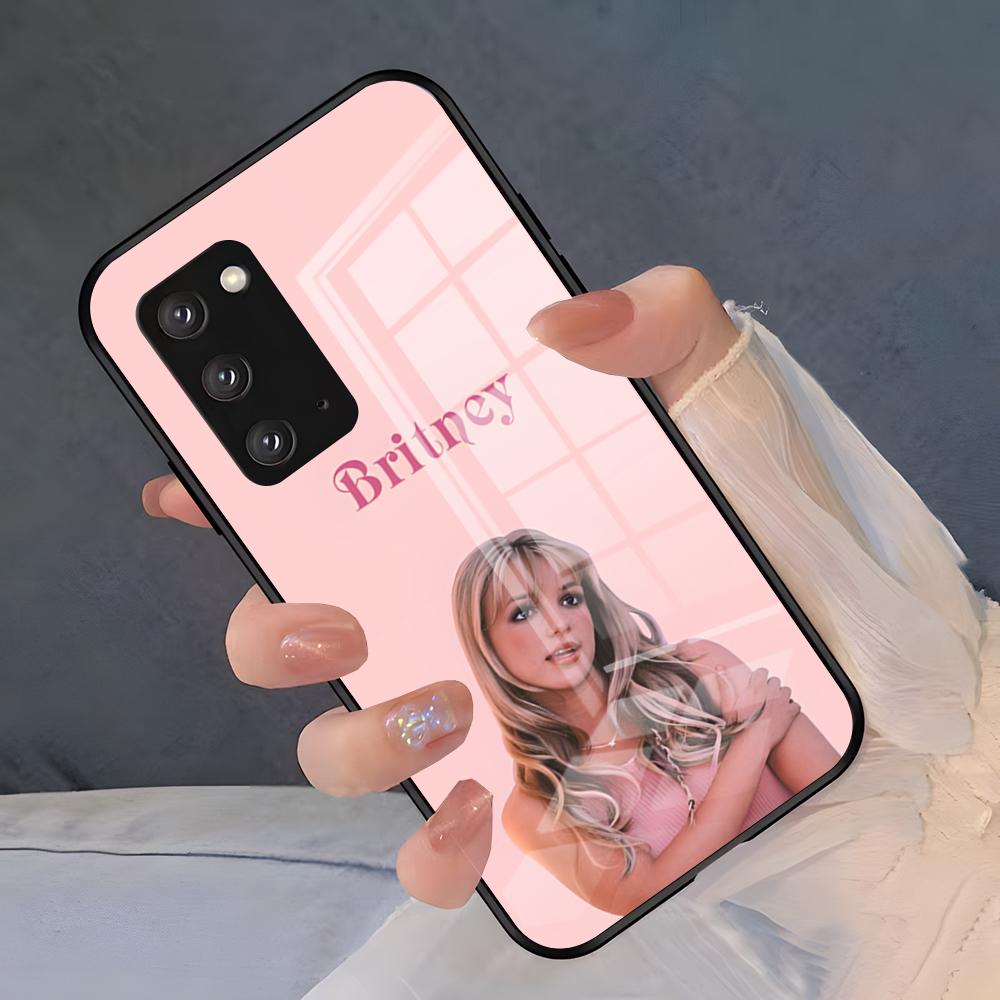 Singer Britney Spears Phone Case For Samsung S26 S25 Plus S20 S20 Plus S22 Ultra S23 FE S21 Plus S21 Ultra Glass Cover