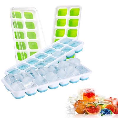 Keep Your Drinks Cold for Hours with Our 14-Hole Silicone Ice Cube Container