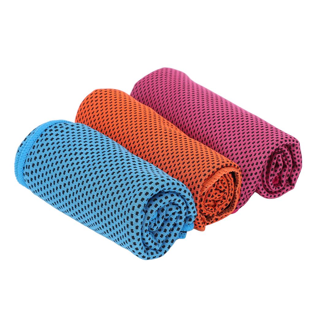 3pcs Cool Sports Towel  Cooling Sports Towel Microfiber Ice Towel Breathable Chilly Towel for 