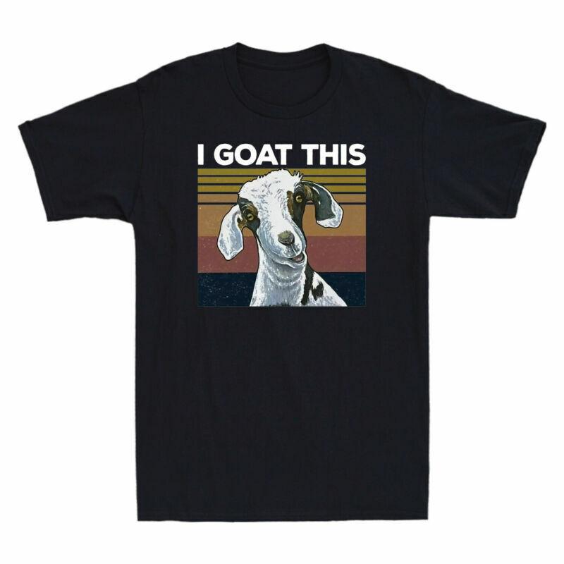 Funny Goat Graphic This Animal Unisexs I Tshirt Vintage