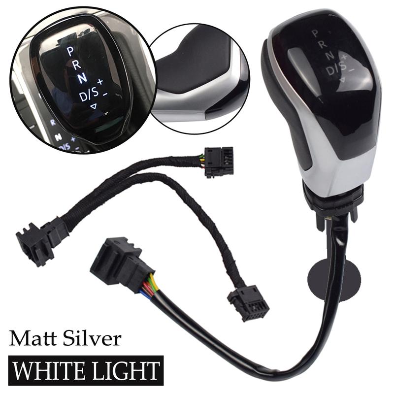 LED Car Styling For VW Golf 7 Passat B8 Tiguan 2 T-roc Skoda Superb Kodiaq MQB DSG Electronic Automatic Gear Shift Handle