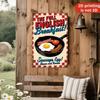 Vintage Breakfast Egg Bacon Metal Poster Wall Art Kitchen Decor