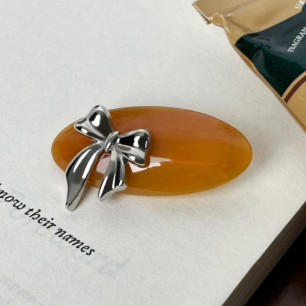 Mini Bowknot Adorable Acetate Hair Clip For Women In Stylish And Versatile Colors