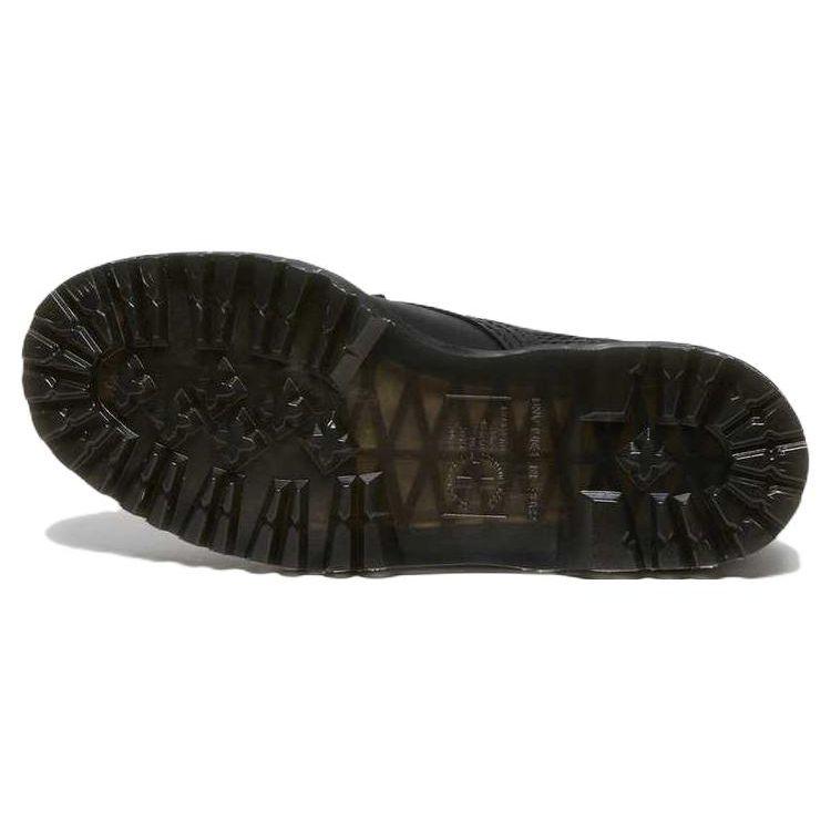 Dr. Martens Leather Padded Panel Short Boots Unisex boots Black 27754002