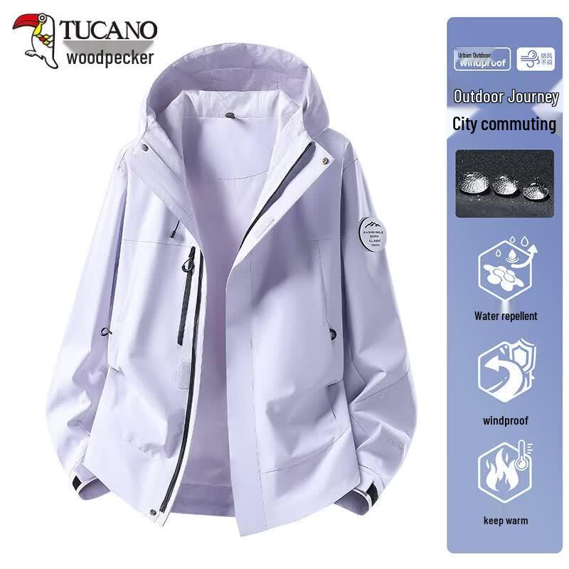 TUCANO Women's Outdoor Windproof Waterproof Shell Jacket
