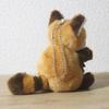 Take Off Red Panda Plush Toy Strap with Initial Charm [A] Angel's Mischief Series