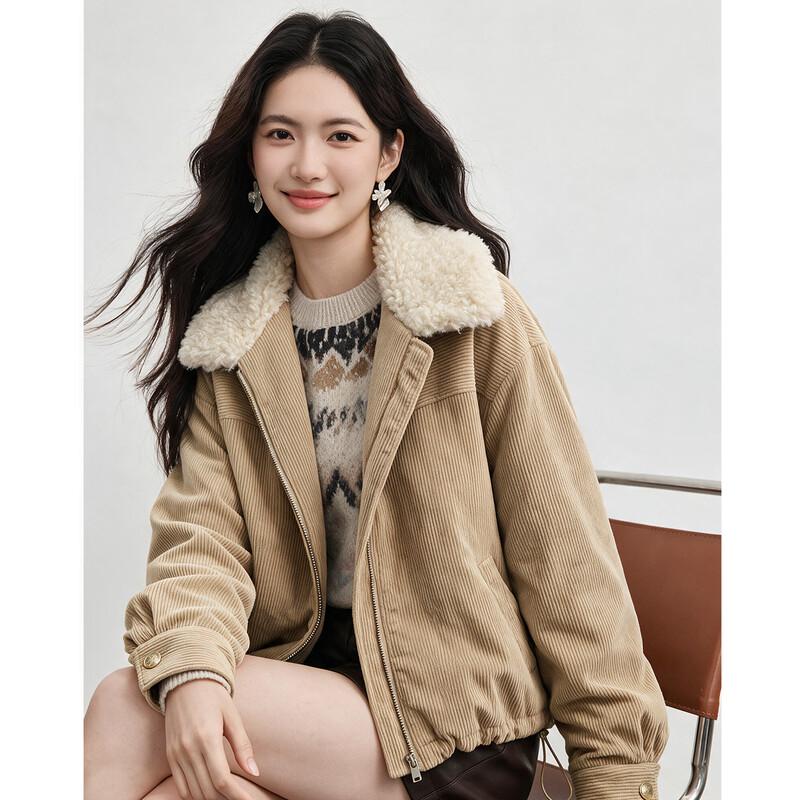 Vintage Corduroy Padded Jacket