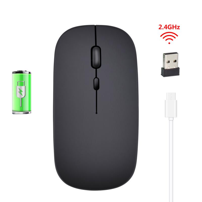 M80 2.4G Wireless Rechargeable Charging Mouse Ultra-Thin Silent Office Notebook Opto-electronic