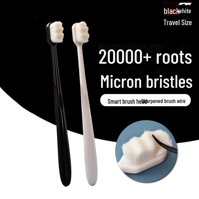 Soft Bristle Toothbrush for Pregnant Women - Gentle Oral & Gum Care with Cloud-Like 10,000 Bristles