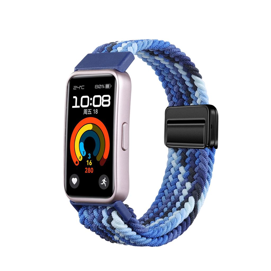 For Huawei Band 10/9/9NFC Smartwatch Accessories Wristband Sport Magnetic Braided Bracelet Correa for Huawei Band 8/8NFC Strap