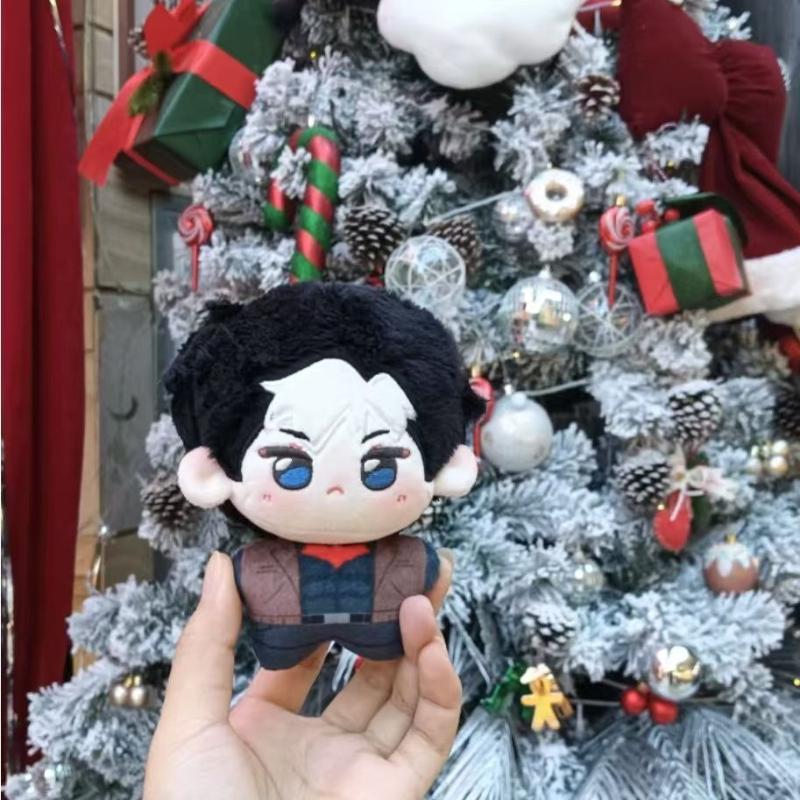 10cm Anime Grayson Todd Kawaii Cosplay Soft Cotton Doll Starfish Body Cartoon Mini Keyring Props Plushies Toy Figures Fans Gift