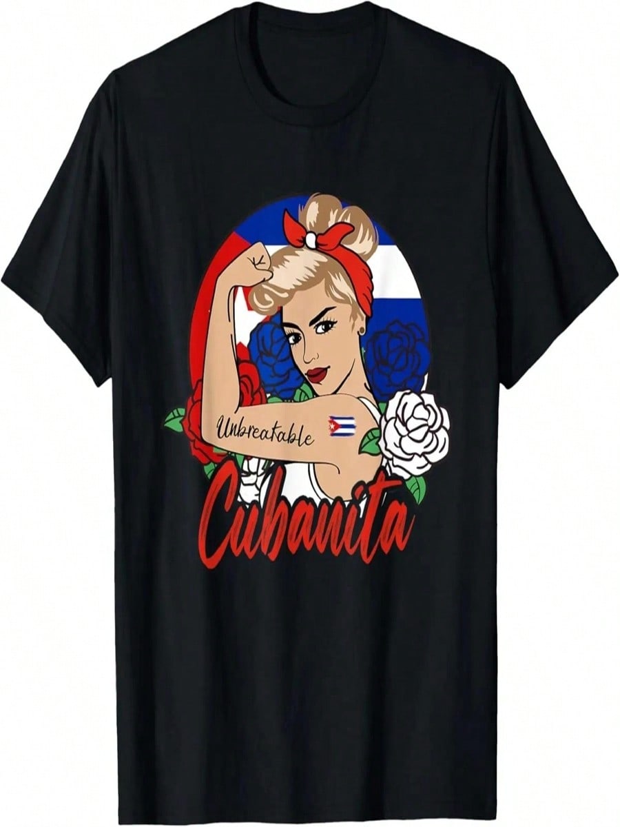 Nita Girl N Mujer Na Flag T-Shirt S разноцветный