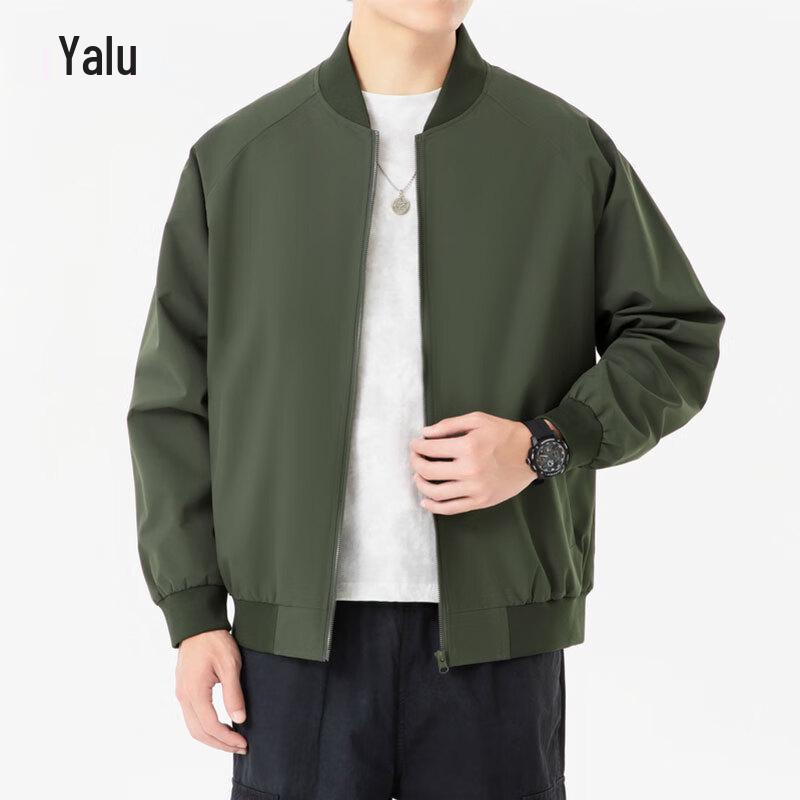 Yalu Men's Casual Baseball Jacket