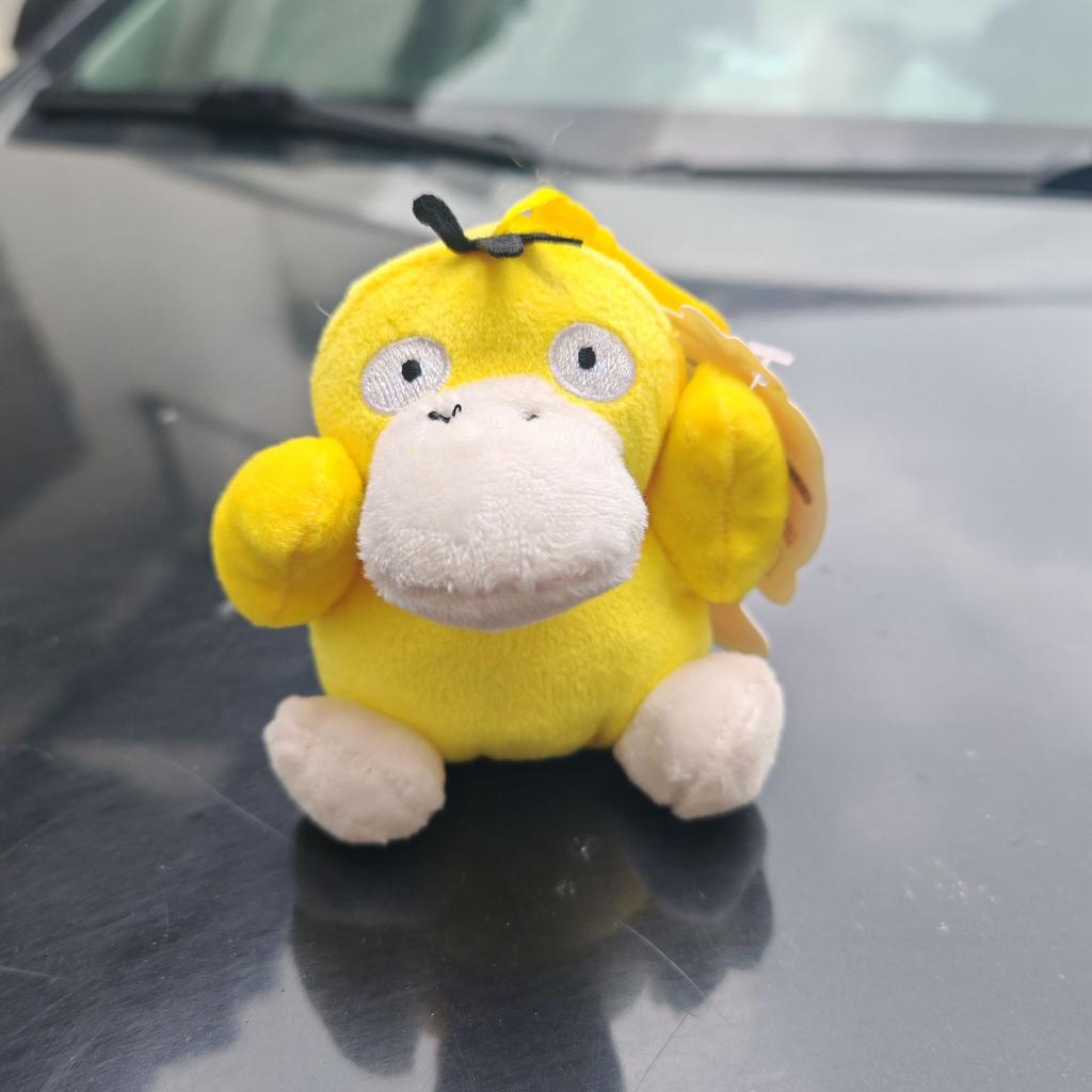 Squirtle Charmander Pikachus Bulbasaur Psyduck Plush Doll 12cm Pendant Stuffed Pendant Keychain Plush Gift Toy