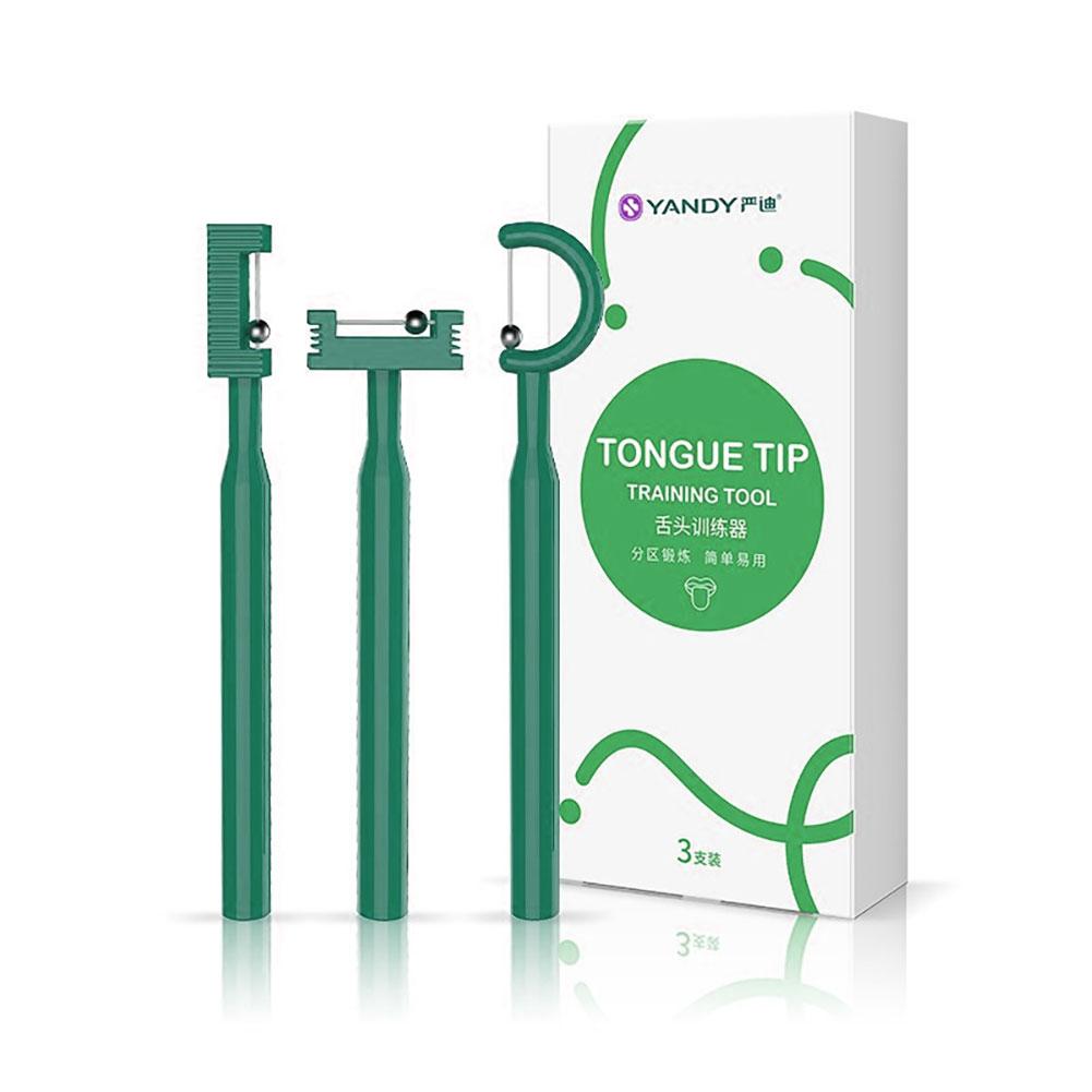 

1Pc Children Mouth Tougue Tip Exerciser Trainer Oral Wellness Muscle Tissue Strenght Touge Training Tool Flexibility Stability зелений