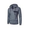 Men's Trendy Loose Stand Collar Hoodie Sports Top