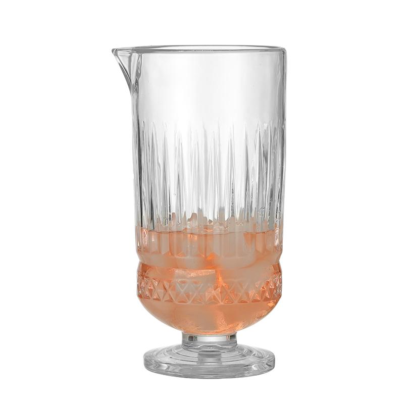 Bicchiere da Miscelazione Classico da 750 ml - Brocca da Miscelazione da Bar per Mescolare le Bevande