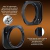 Haoge LH-X35 Bayonet Metal Square Lens Hood Shade for Fujifilm Fujinon XF 35mm F2 R WR (XF35mmF2), XF 23mm F2 R WR (XF23mmF2), and XC 35mm F2 (XC35mmF