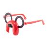 1Pcs Puppy Personality Ball Funny Glasses Pet Fashion Two-Dimensional Halloween Glasses Home Festival Party Supplies