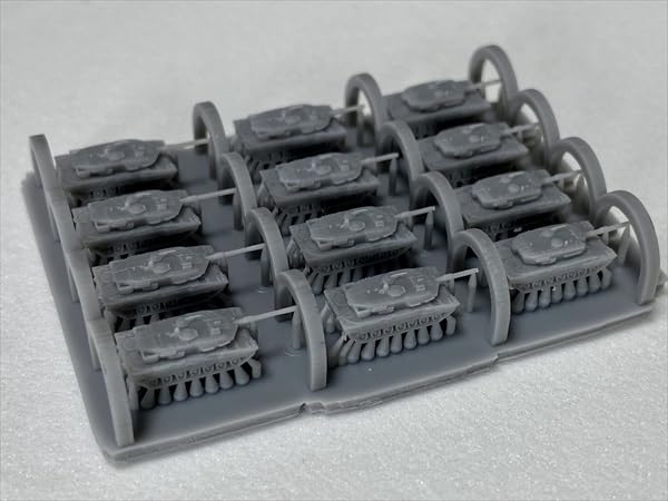 Firestarter 1/700 Modern German Leopard II Set Resin Kit FS-MG1 (Tank)