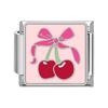 Y2K Series Heart Flowers Cherry Ball Butterfly Italian Charm Links Fit 9mm Stainless Steel Bracelet DIY Making Jewelry Gifts