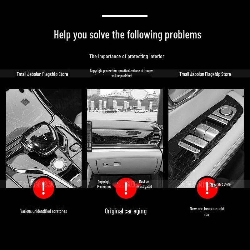 Kia Sportage Interior Protective Film for 26 Models - Console Sticker & Navigation Screen Tempered Film Parts