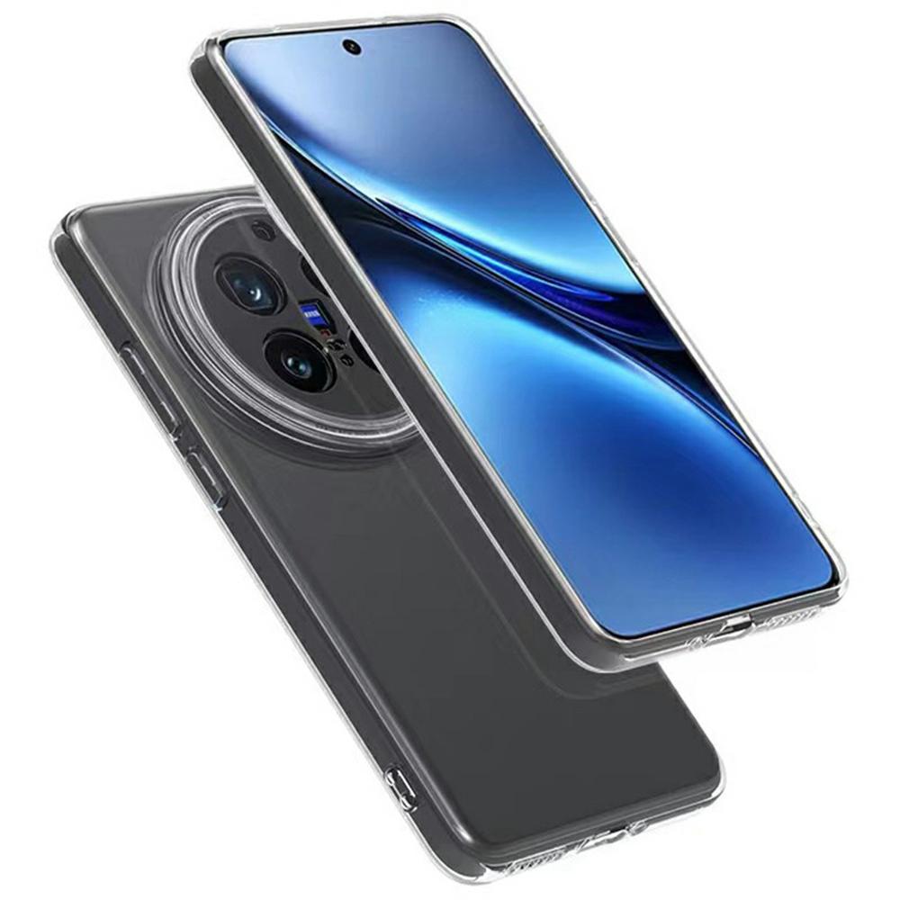 

For vivo X200 Pro 5G Clear Phone Case Ultra-Thin Flexible TPU Back Cover Style A