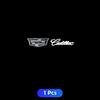 Small Metal Stickers Car Emblem Wiper Window Decals for Cadillac ATS BLS CT4 CT5 CT6 CTS ESCALADE EXT SLR SLS XLR XT4 XT6 XTS
