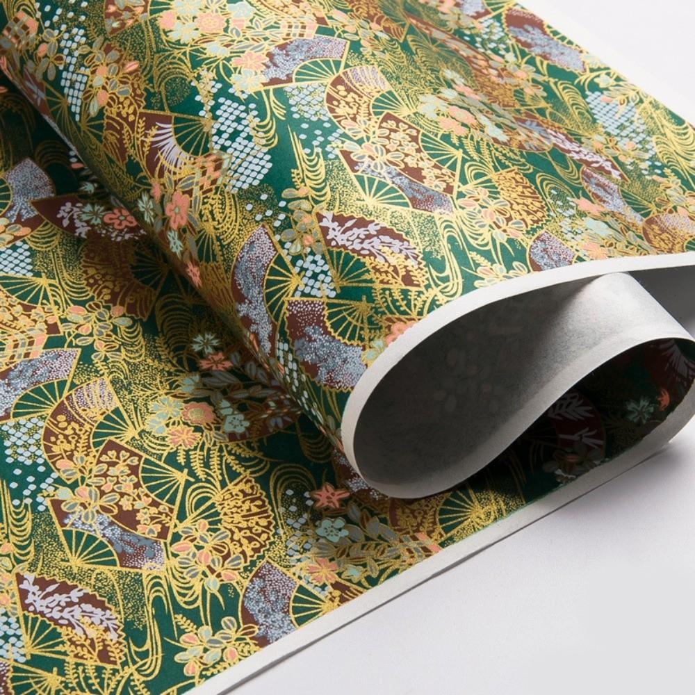 Creative 42x58cm Craft Paper Retro Print Handmade Origami Paper Multi Scene Art Paper Home Decoration