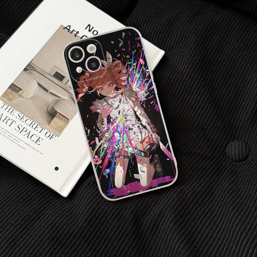 H-Hot V Kasane T-Teto Phone Case For iPhone 17 16 15 14 Plus 13 12 11 Pro Max Transparent Shockproof Cover