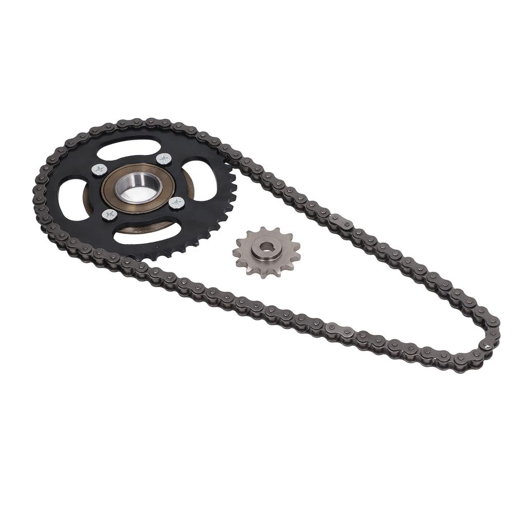 Kit Lanț și Pinioane 420 Oțel Lanț 420 76 Zale Pinion Față 13D Pinion Spate 41D pentru Bicicletă