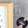 2-40PCS Self Adhesive Double-sided Hook Snap Button Multi-Purpose Hooks Strong Transparent Suction Cup Wall Holder Wall Hooks