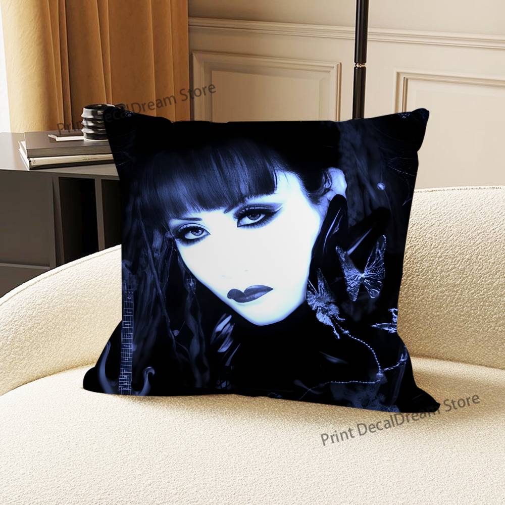 Mana M-Malice Gothic Mizer Cushion For Bedroom Car Coffee Shop Room and Living Room Sofa Decorative Pillow Cover Case