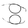 Push Pull Throttle Cable Set For Honda CB400 CB550 CB750 FT500 Shadow Aero 750