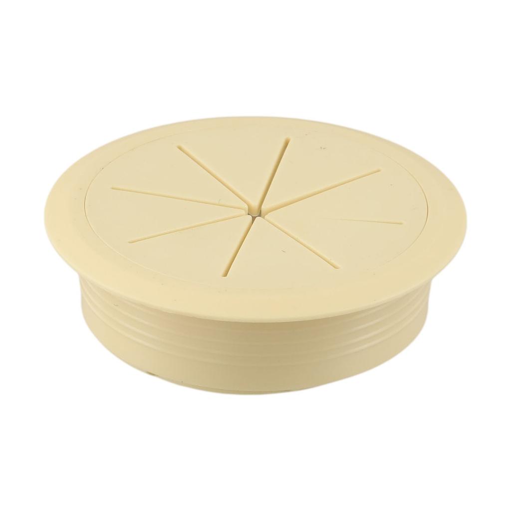 80MM Round Silicone Cable Cord Grommet Rubber Grommets Table Console Hole Cover Wire Organizer For Desktop Cable Pass