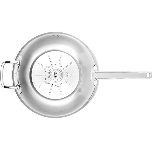 Wok Pan Fissler Original-profi Collection with Metal Lid 30 Cm (084-888-30-000/0)